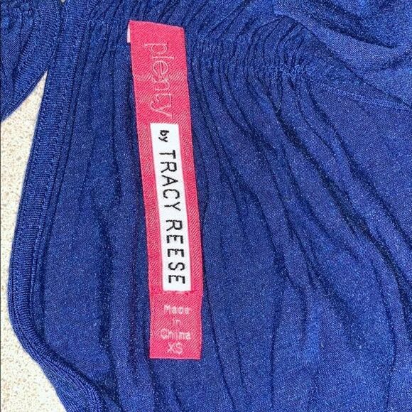 Plenty By Tracy Reese Space-dyed Blue Midi Dress - Picture 6 of 7